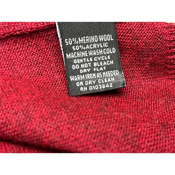 Neiman Marcus Merino Wool blend Quarter Zip Sweater, Men’s Size Large - Picture 10 of 11